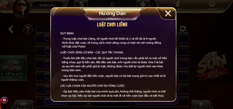 Liêng Tại SunWin Sảnh Chơi Bài Dân Gian Đỉnh Cao Với Cơ Hội Thắng Lớn