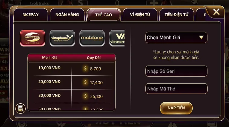 Hướng Dẫn Cách Nạp Tiền SunWin An Toàn Và Nhanh Chóng Nhất Hiện Nay