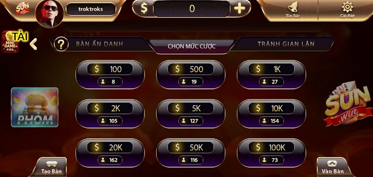 Phỏm Tại SunWin Trải Nghiệm Đánh Bài Đỉnh Cao Nhất Cho Mọi Người Chơi