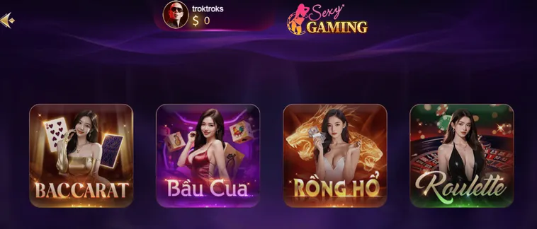 Khám Phá Thế Giới Sexy Gaming Livestream Tại Cổng Game Đẳng Cấp SunWin